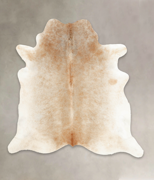Grey with Beige Cowhide Rug #B3232