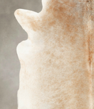 Grey with Beige Cowhide Rug #B3232