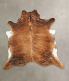 Medium Brindle Cowhide Rug #B3269