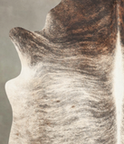 Grey Brindle Cowhide Rug #B3274