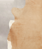 Beige Cowhide Rug #B3309