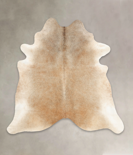 Grey with Beige Cowhide Rug #B3321
