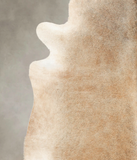 Grey with Beige Cowhide Rug #B3321