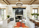 Solid Brown Cowhide Rug #B3343