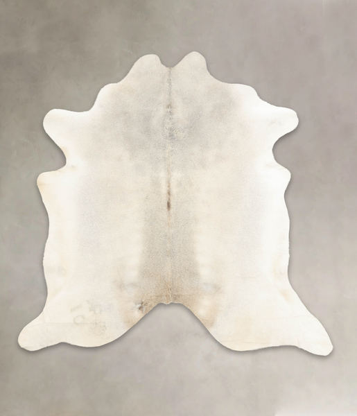 Grey with Beige Cowhide Rug #B3345