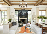 Solid Brown Cowhide Rug #B3350
