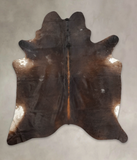 Chocolate Cowhide Rug #B3361