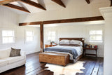 Ivory with Beige Cowhide Rug #B3377