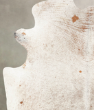Salt and Pepper Brown Cowhide Rug #B3383
