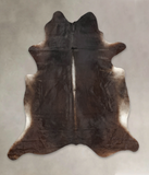 Chocolate Cowhide Rug #B3455