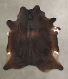 Chocolate Cowhide Rug #B3457
