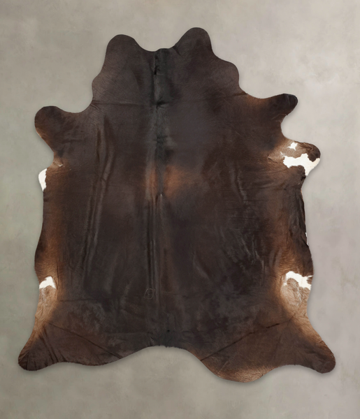 Chocolate Cowhide Rug #B3457