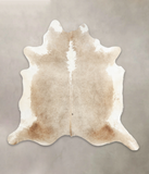 Grey With White Cowhide Rug #B3458