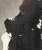Black and White Cowhide Rug #B3466