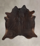 Chocolate Cowhide Rug #B3479