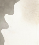 Ivory with Beige Cowhide Rug #B3521