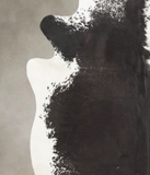 Black and White Cowhide Rug #B3533