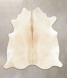 Beige Cowhide Rug #B3539