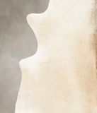 Beige Cowhide Rug #B3539