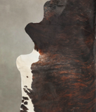 Dark Brindle Cowhide Rug #B3570