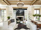 Dark Brindle Cowhide Rug #B3570