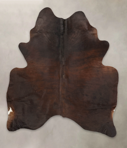 Dark Brindle Cowhide Rug #B3574