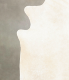 Ivory with Beige Cowhide Rug #B3591