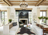 Dark Brindle Cowhide Rug #B3596