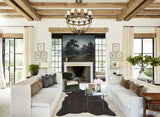 Dark Brindle Cowhide Rug #B3607