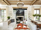 Tricolor Cowhide Rug #B3616