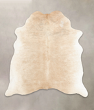 Beige Cowhide Rug #B3643