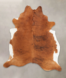 Medium Brindle Cowhide Rug #B3700