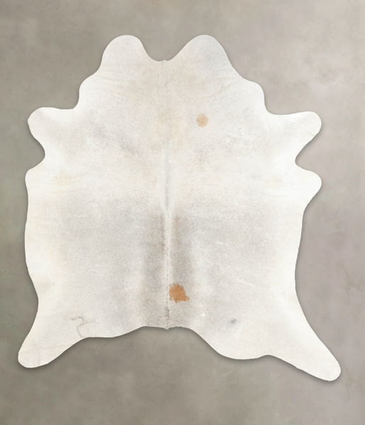 Grey with Beige Cowhide Rug #B3762