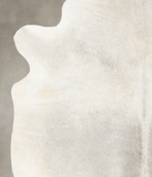 Grey with Beige Cowhide Rug #B3762