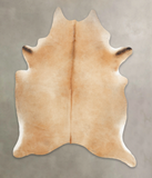 Beige Cowhide Rug #B3770