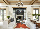Solid Brown Cowhide Rug #B3775