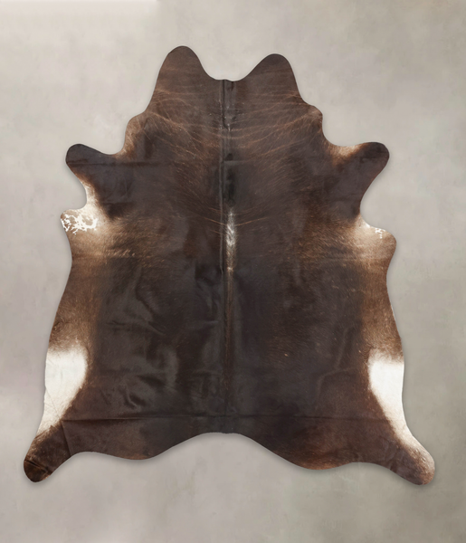 Chocolate Cowhide Rug #B3795