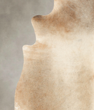 Grey with Beige Cowhide Rug #B3802