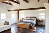 Salt and Pepper Brown Cowhide Rug #B3803