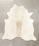 Ivory with Beige Cowhide Rug #B3810