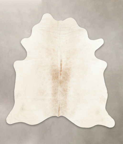 Ivory with Beige Cowhide Rug #B3810