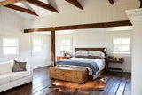 Brown with Red Cowhide Rug #B3834