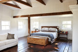 Brown with Red Cowhide Rug #B3837