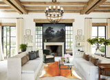 Solid Brown Cowhide Rug #B3839