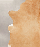 Beige Cowhide Rug #B3879