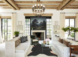 Chocolate Cowhide Rug #B3884