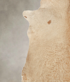 Beige Cowhide Rug #B3886