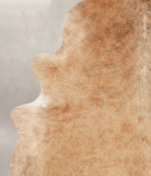 Beige Cowhide Rug #B3887