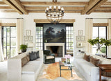 Beige Cowhide Rug #B3887