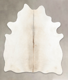 Ivory with Beige Cowhide Rug #B3892